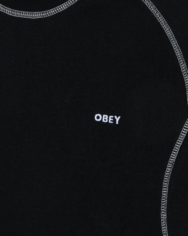 Obey AARON CONTRAST STITCH LS SHIRT