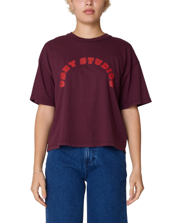 obey ACADEMIC STUDIOS ROW T-SHIRT