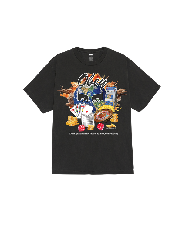 obey ACT NOW PIGMENT T-SHIRT