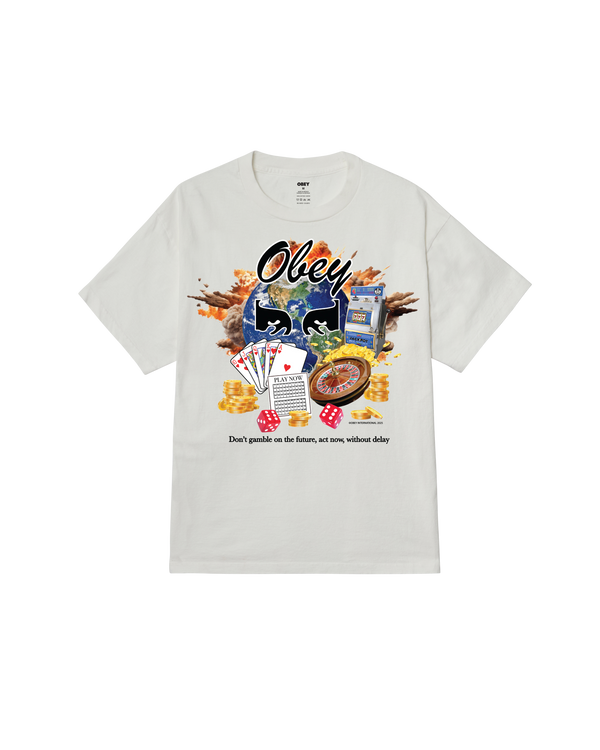 obey ACT NOW PIGMENT T-SHIRT