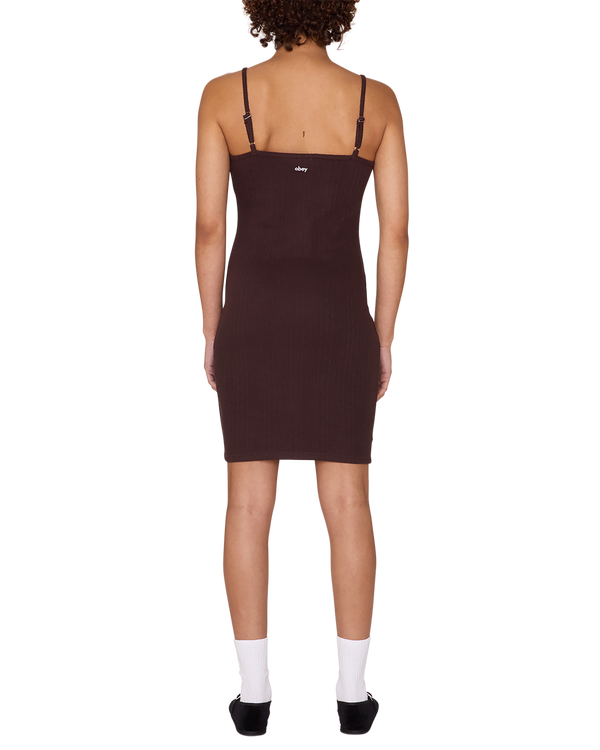 Obey ADELAIDE POINTELLE TANK DRESS