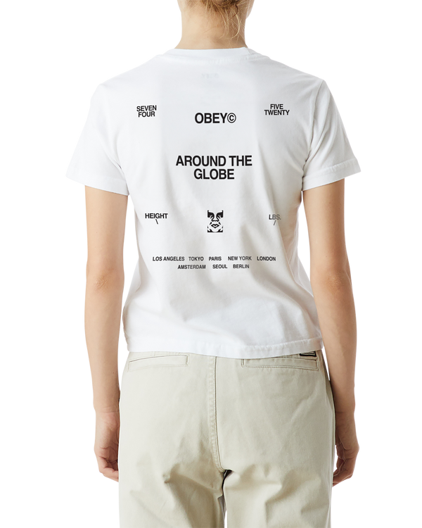 Obey AROUND THE GLOBE KAYLIN T-SHIRT