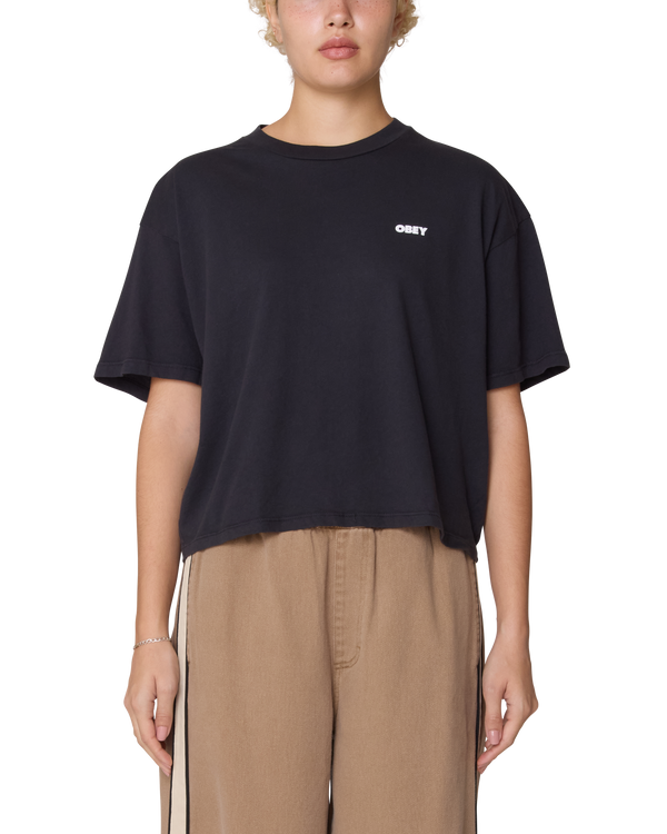 Obey ART STUDIO FLOWERS ROW T-SHIRT