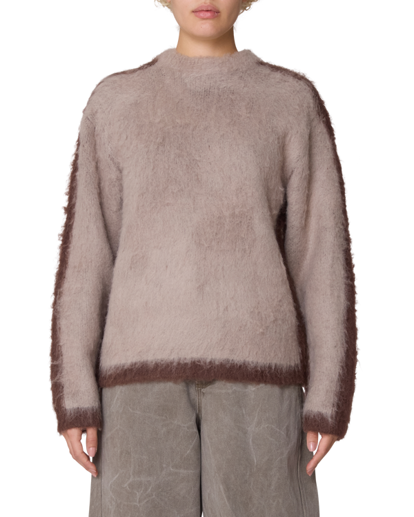 obey AURA CREW SWEATER