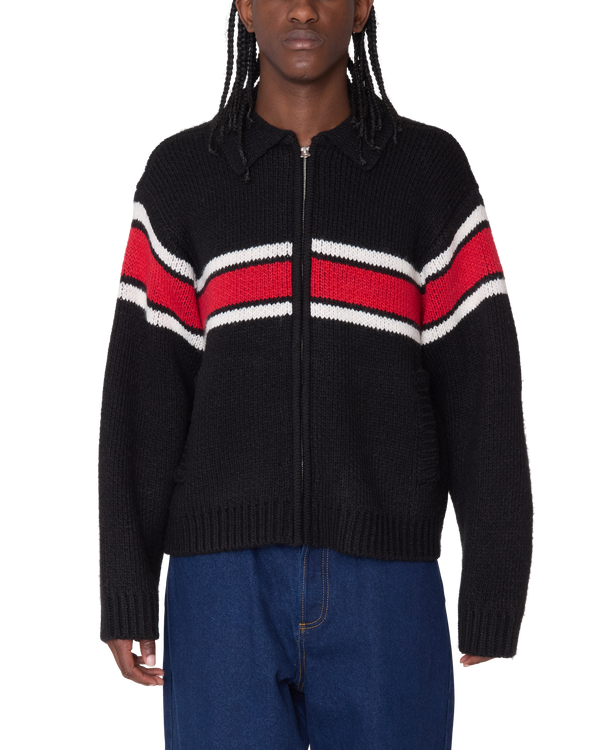 Obey BERNARD ZIP UP SWEATER