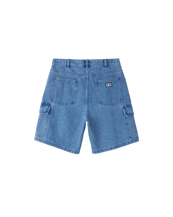 Obey BIGWIG BAGGY DENIM CARGO SHORT