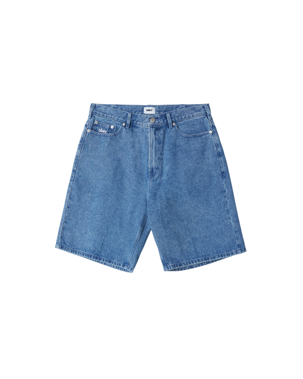 obey BIGWIG BAGGY DENIM SHORT