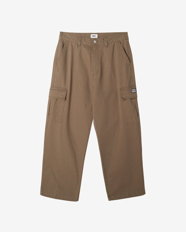 obey BIGWIG BAGGY TWILL CARGO PANT