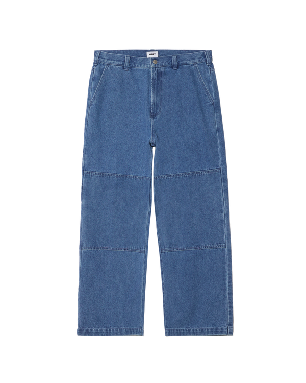 obey BIGWIG DOUBLE KNEE WORK DENIM