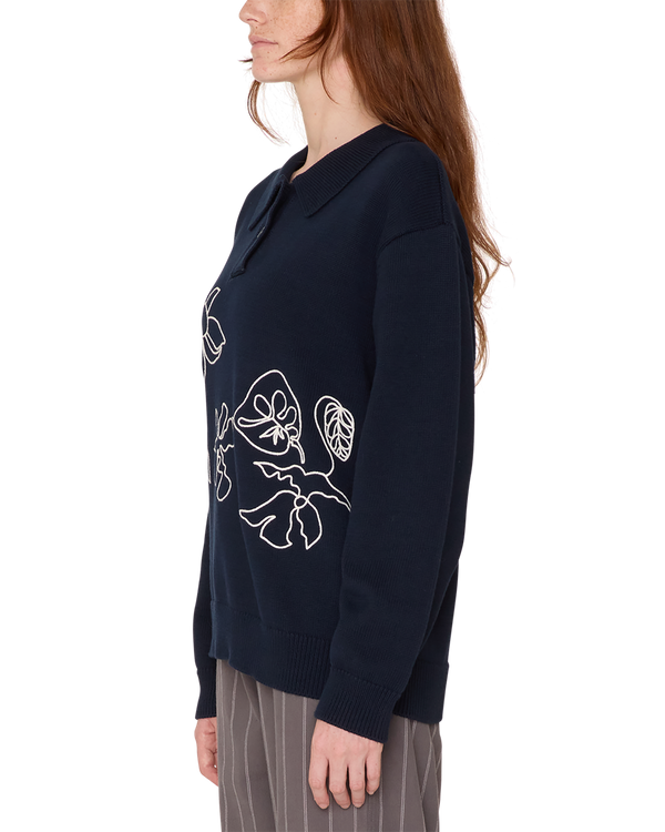 Obey BLOOM POLO SWEATER