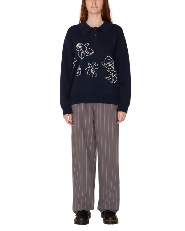 Obey BLOOM POLO SWEATER