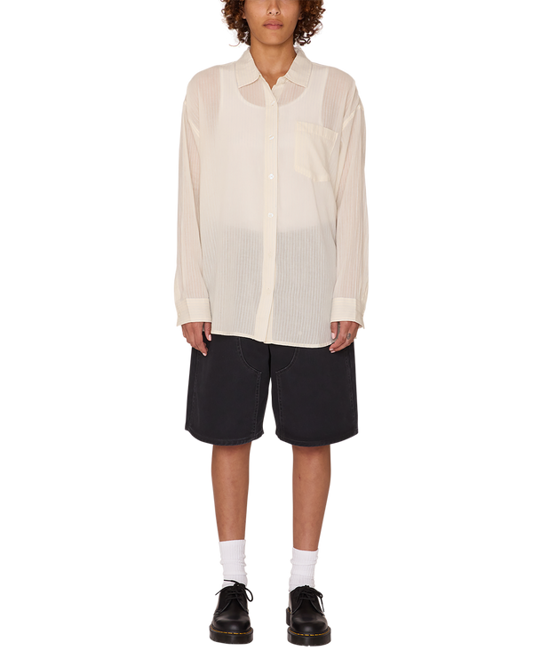 Obey BLYTHE SHEER STRIPE SHIRT