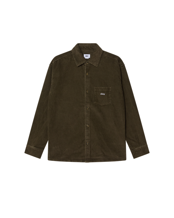 obey BUCKLEY CORDUROY SHIRT