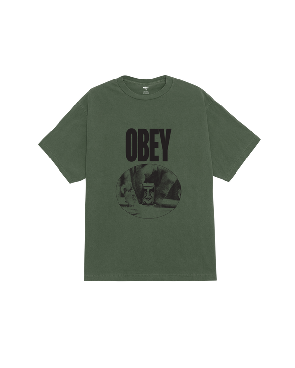 obey CAN PIGMENT T-SHIRT