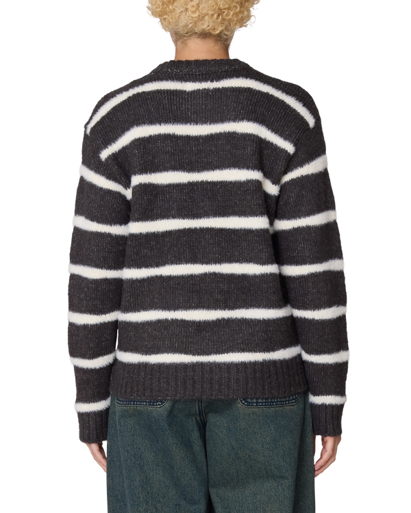 Obey CASEY STRIPE CREW SWEATER