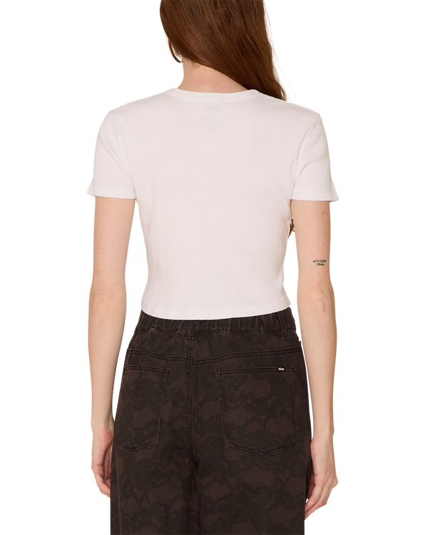 Obey CATALOGUE CROPPED EMMA T-SHIRT