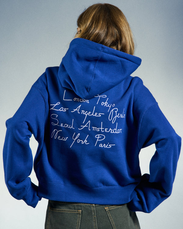 Obey CITIES CROPPED PULLOVER