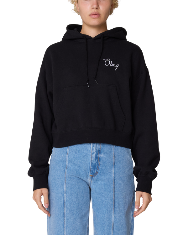 Obey CITIES CROPPED PULLOVER