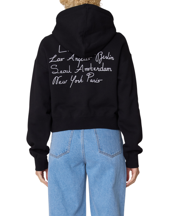 obey CITIES CROPPED PULLOVER
