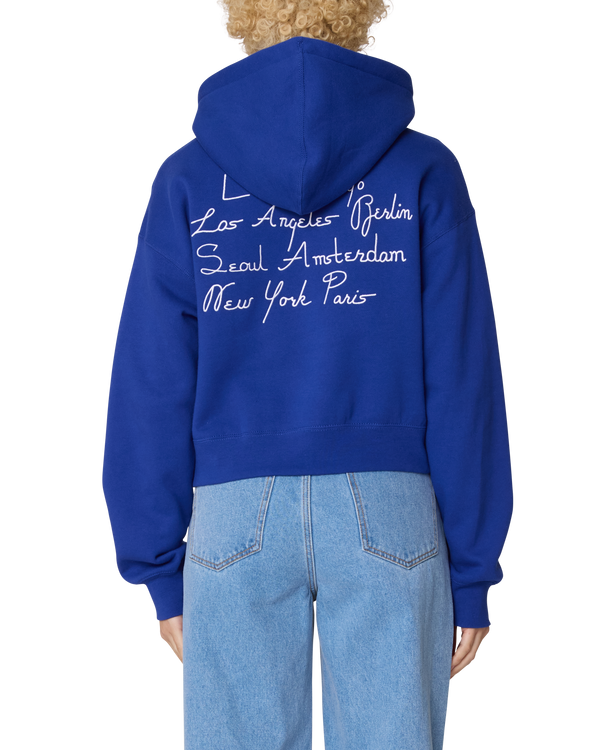 obey CITIES CROPPED PULLOVER