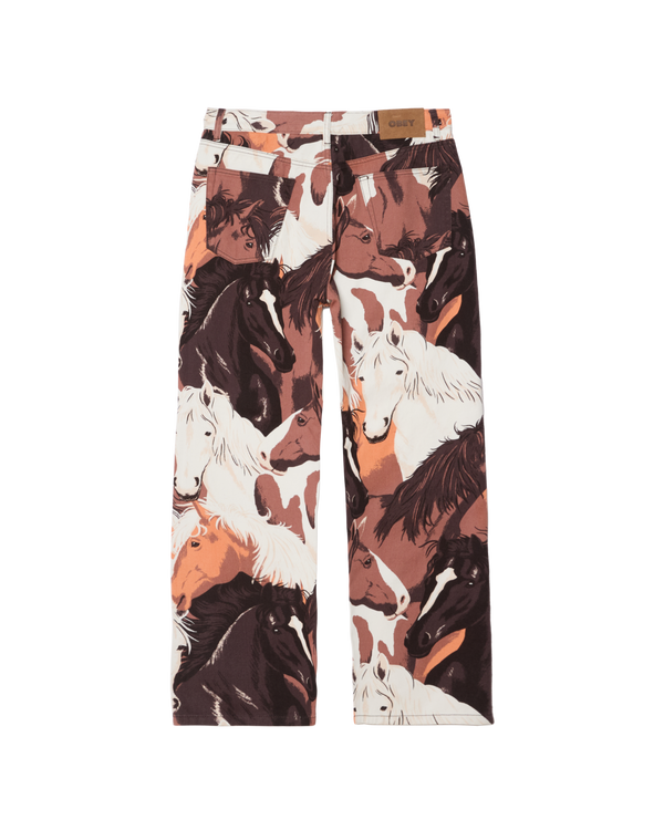 Obey CLASSIC BAGGY PRINTED DENIM