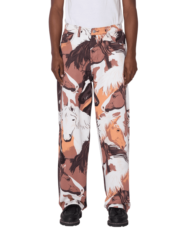 Obey CLASSIC BAGGY PRINTED DENIM