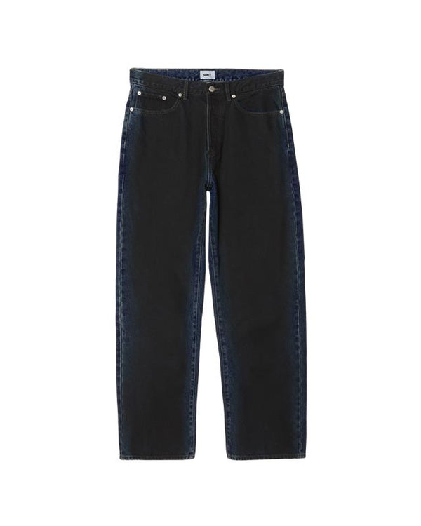 obey CLASSIC BAGGY SPRAY DENIM