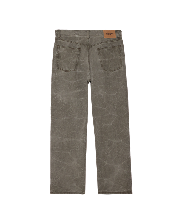 Obey CLASSIC WRINKLE BAGGY DENIM