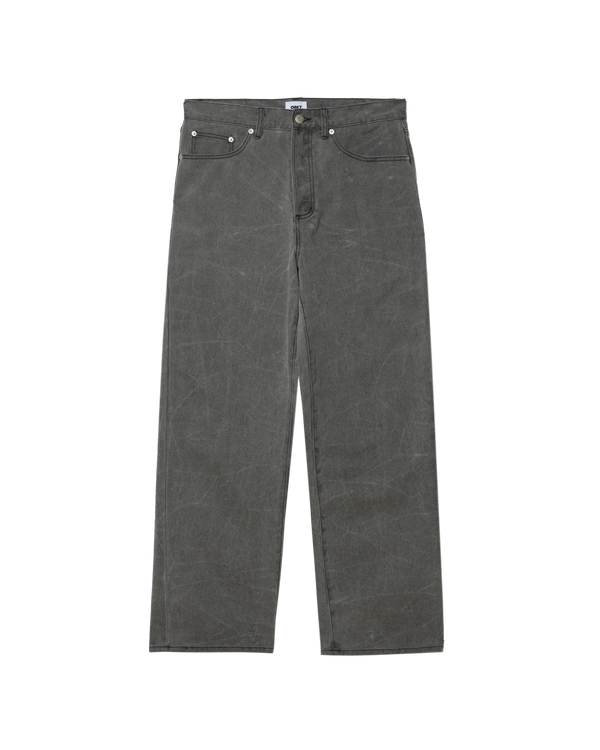 obey CLASSIC WRINKLE BAGGY DENIM