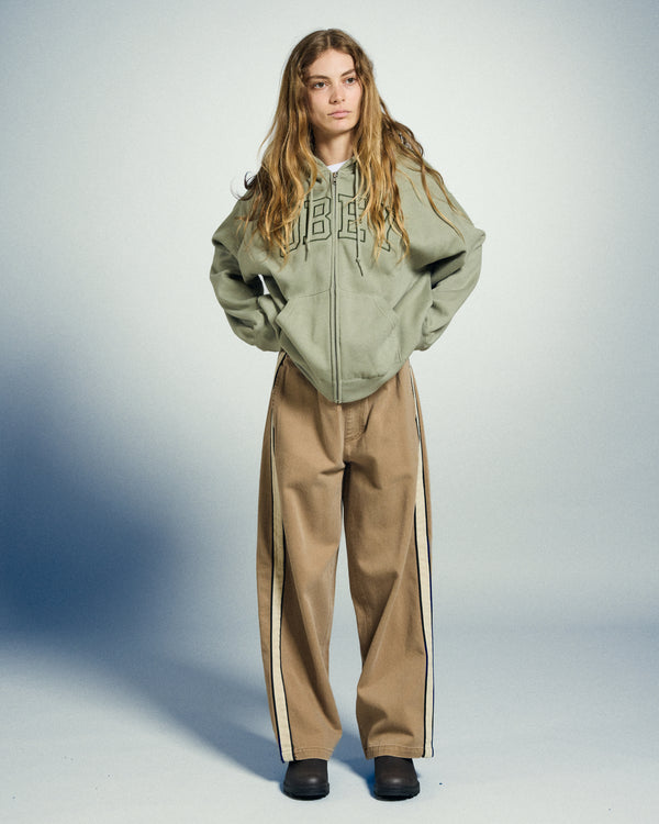 Obey COLLEGIATE BAGGY ZIP HOOD