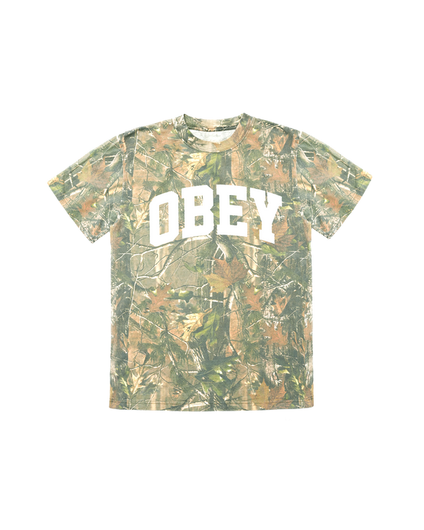 obey COLLEGIATE LEAF HEAVYWEIGHT T-SHIRT