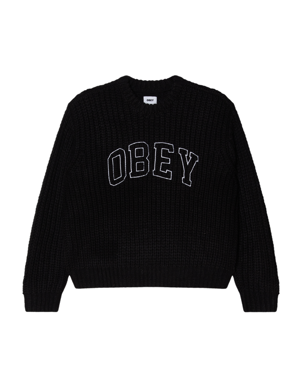 obey COLLEGIATE SWEATER