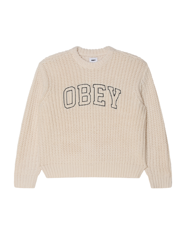 obey COLLEGIATE SWEATER