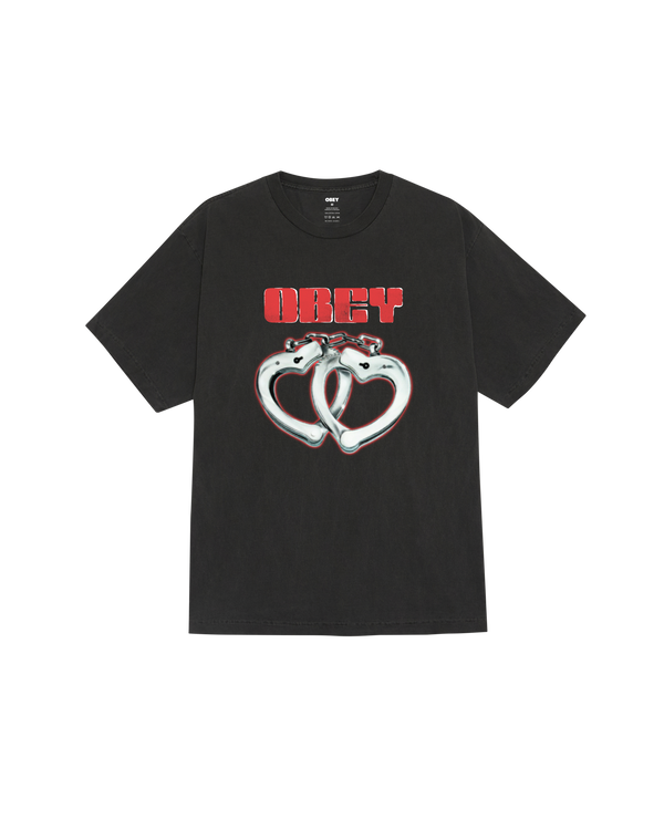 obey CUFFS PIGMENT T-SHIRT