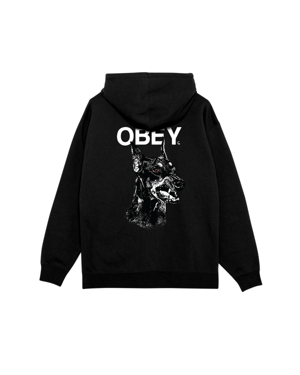 obey DOBERMAN PULLOVER HOOD