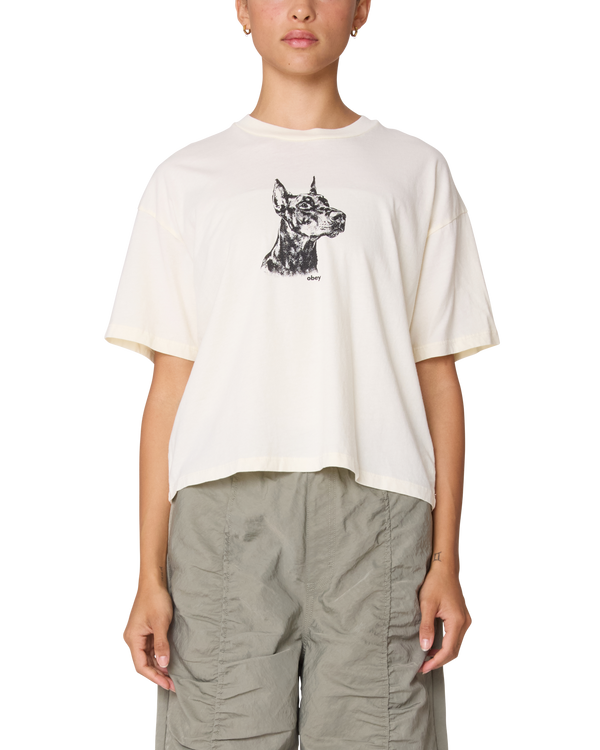 obey DOBERMANN ROW T-SHIRT