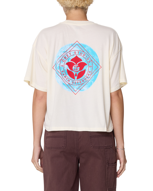 obey EARTH DEFENDERS ROW T-SHIRT