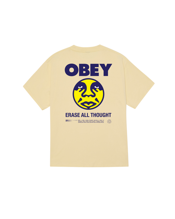 obey ERASE ALL THOUGHT CLASSIC T-SHIRT