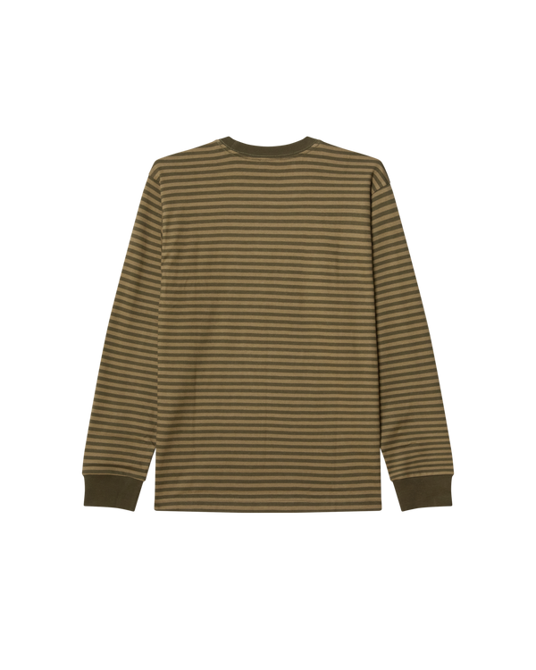 Obey EST. WORKS EYES LS STRIPE SHIRT