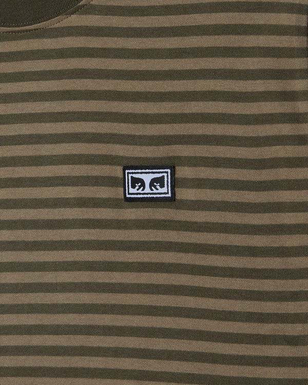 Obey EST. WORKS EYES LS STRIPE SHIRT
