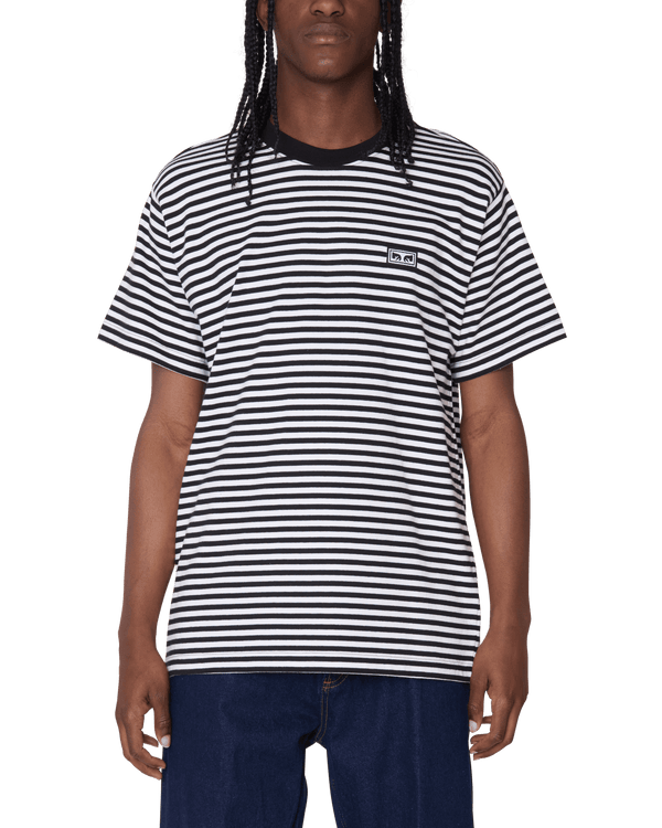 Obey EST. WORKS EYES STRIPE T-SHIRT