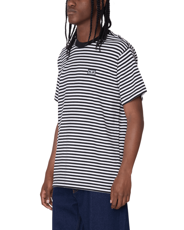 Obey EST. WORKS EYES STRIPE T-SHIRT