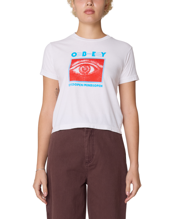 obey EYES OPEN MIND OPEN KAIA T-SHIRT