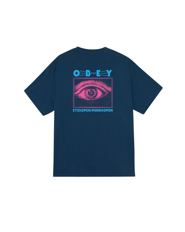 obey EYES OPEN MINDS OPEN CLASSIC T-SHIRT