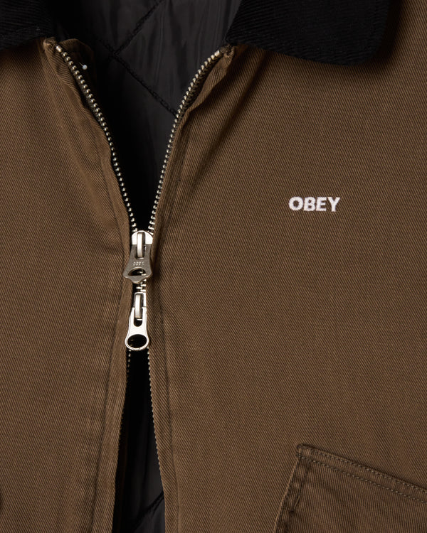 Obey FADE WASH CWU JACKET
