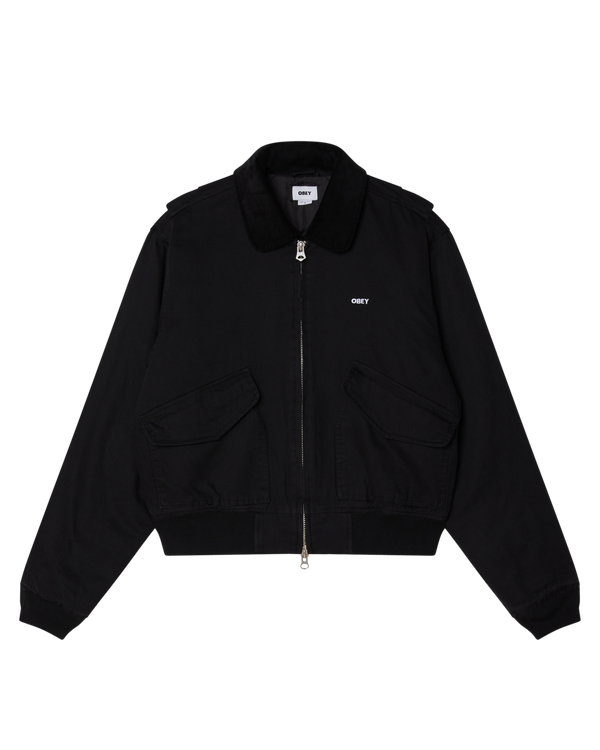 obey FADE WASH CWU JACKET