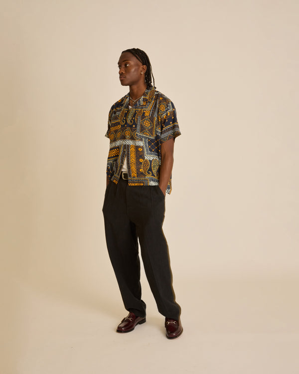 Obey FUBAR LINEN PLEATED PANT