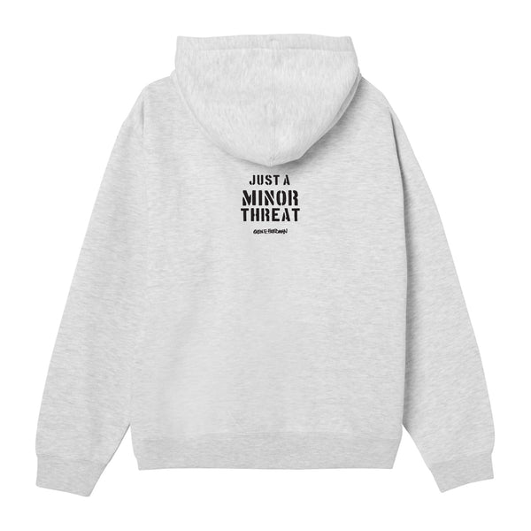 Obey G.E.F X JUST A MINOR THREAT PULLOVER HOOD