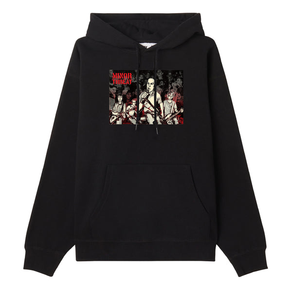Obey G.E.F X JUST A MINOR THREAT PULLOVER HOOD