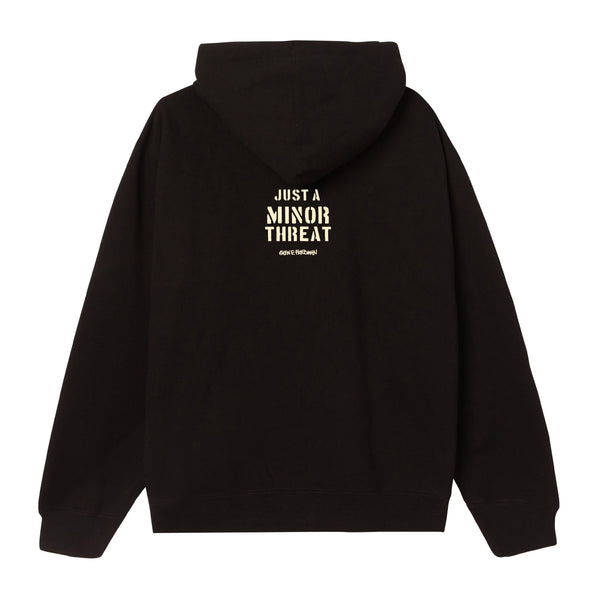 Obey G.E.F X JUST A MINOR THREAT PULLOVER HOOD